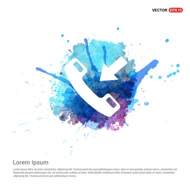 alıcı ile telefon simgesi