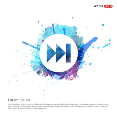 Hızlı ileri ortam simgesi