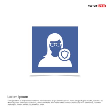 Korumalı kullanıcı kalkan kutsal kişilerin resmi