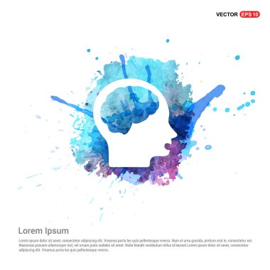 İnsan beyni simgesi 