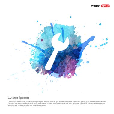 Beyaz wrench kutsal kişilerin resmi