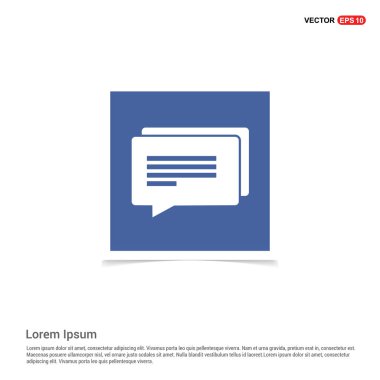 konuşma balonları simgesi