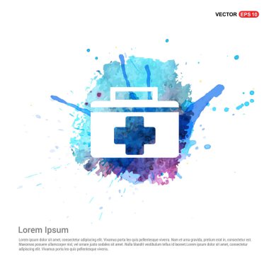 İlk yardım çantası simgesi