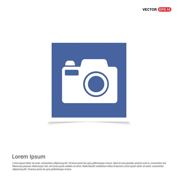 Photo camera icon — Stock Vector