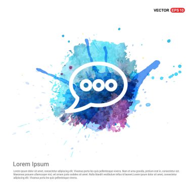 sohbet balonu simgesinin