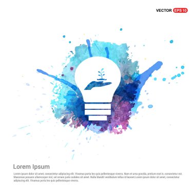 Ekoloji ampul simgesi