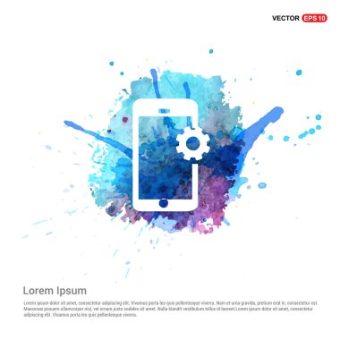 Modern smartphone simgesi