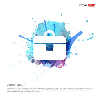 Evrak çantası, çanta simgesi  