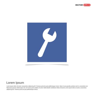 Beyaz wrench kutsal kişilerin resmi