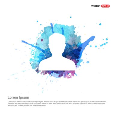 Kullanıcı düz simgesi