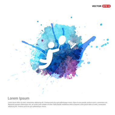 Badminton oyuncu simgesi