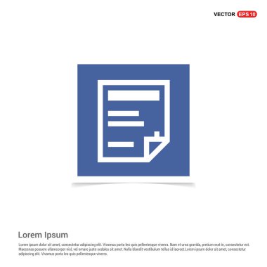 Kağıt belge simgesi