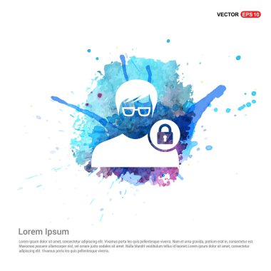 Güvenli kullanıcı simgesi