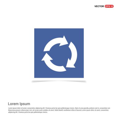 Dolaşımdaki ok simgesi