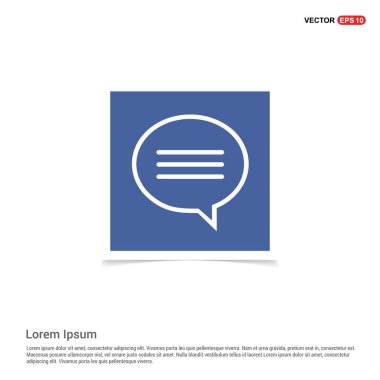 konuşma balonu simgesi