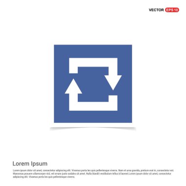 Dolaşımdaki ok simgesi