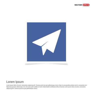 Kağıt Düzlem Düz Simgesi