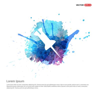 Düz raptiye simgesini