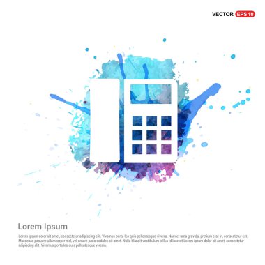 alıcı ile telefon simgesi