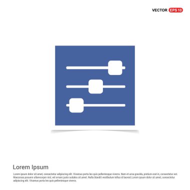 Equalizer'ı düğme simgesi 