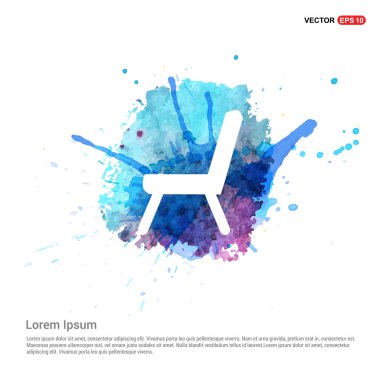 sandalye düz simgesi