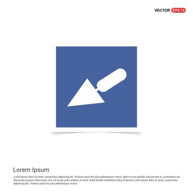 Onarım aracı düz simgesi