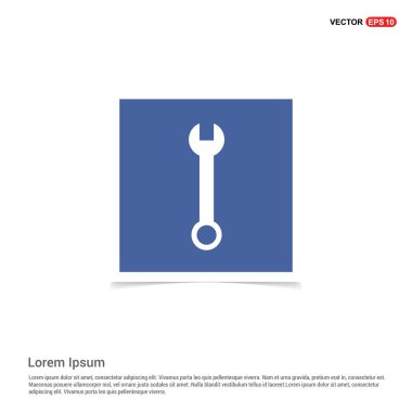 Beyaz wrench kutsal kişilerin resmi