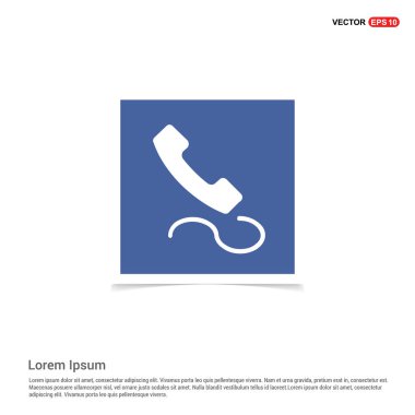 alıcı ile telefon simgesi