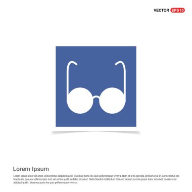 şık gözlük simgesi