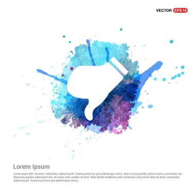 Başparmak düz simgesi