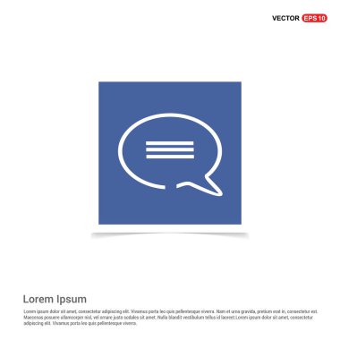 konuşma balonu simgesi