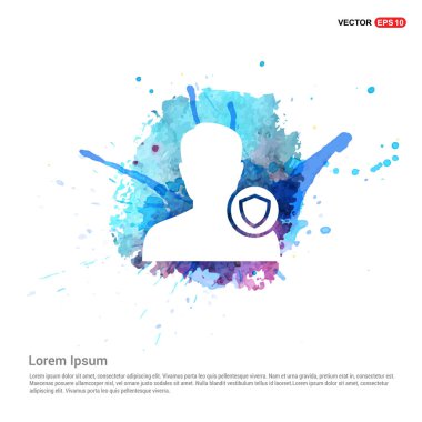 Güvenli kullanıcı simgesi