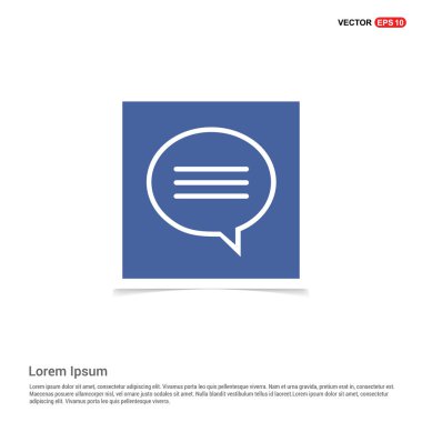 konuşma balonu simgesi