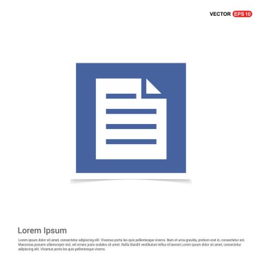 Kağıt belge simgesi