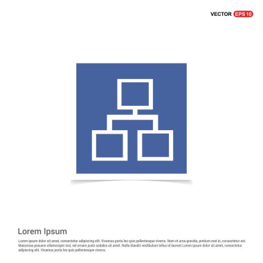 Hiyerarşik ağ simgesini