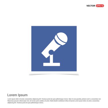 Mikrofon kayıt simgesi