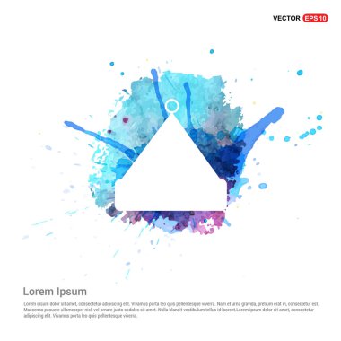 Noel şapka düz simgesi 