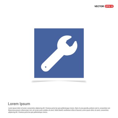 Beyaz wrench kutsal kişilerin resmi