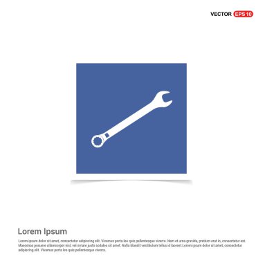 Beyaz wrench kutsal kişilerin resmi