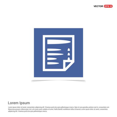 Kağıt belge simgesi