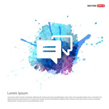 konuşma balonları simgesi