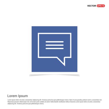 konuşma balonu simgesi