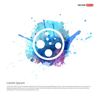 molekülleri düz simgesi