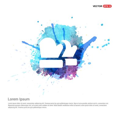 Mittens düz simgesi