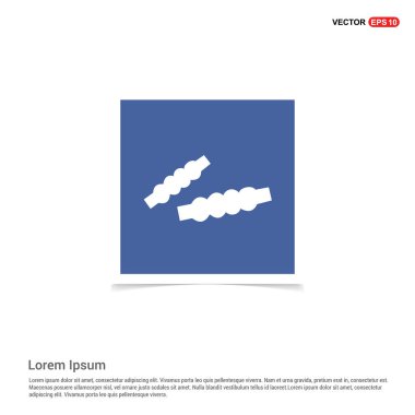 Beyzbol düz simgesi