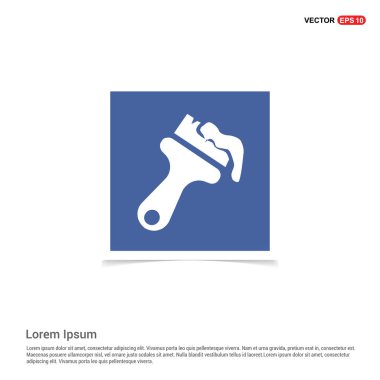 Düz fırça simgesini