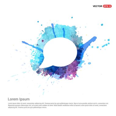 sohbet balonu simgesinin