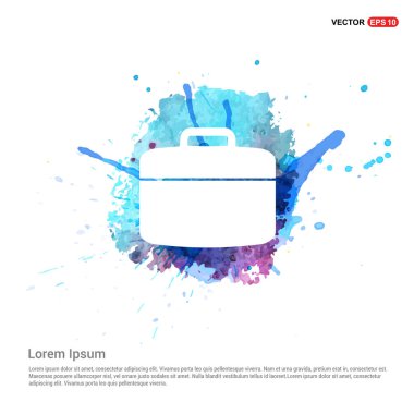 Evrak çantası, çanta simgesi  