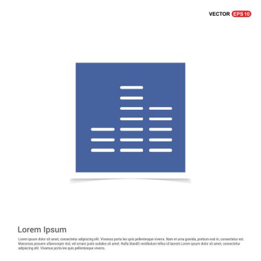 Equalizer'ı düğme simgesi 