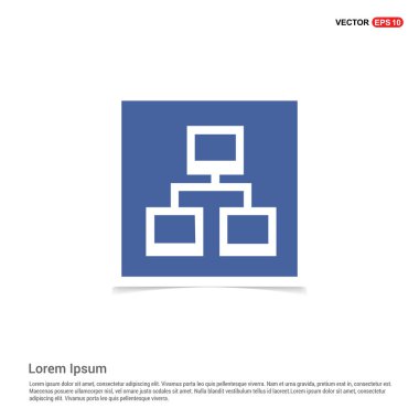 Hiyerarşik ağ simgesini